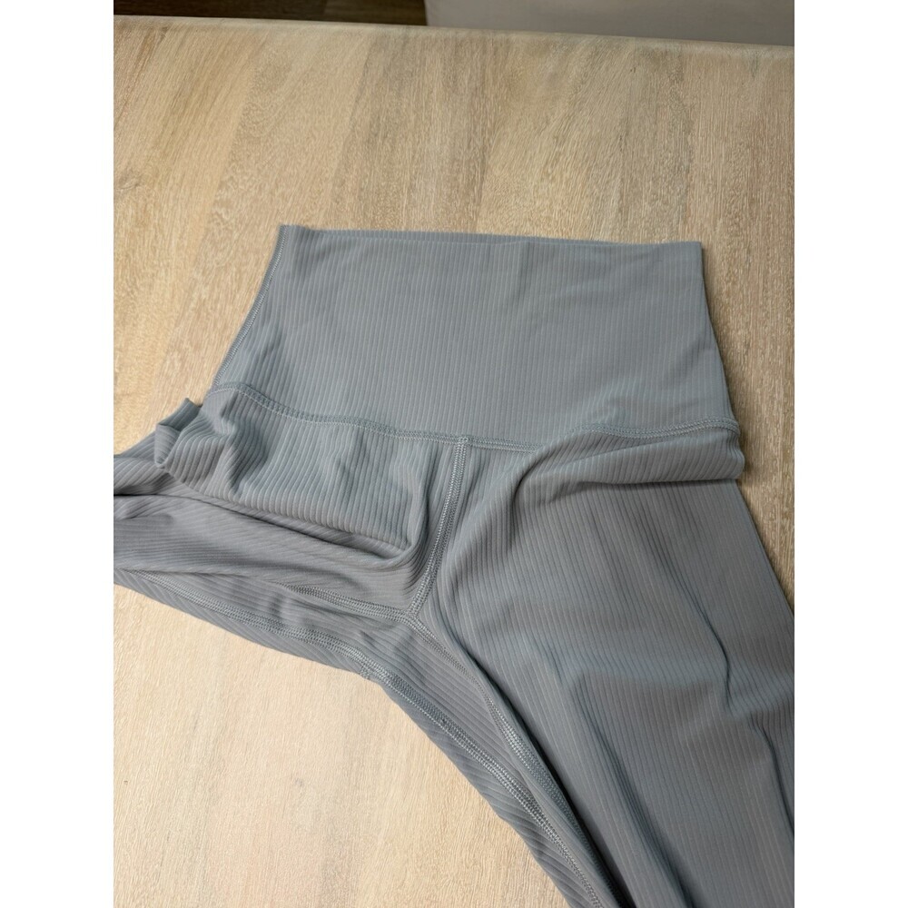 Lululemon Align Ribbed High-Rise Pant 28" Rhino Grey Size 2 - Picture 4 of 7